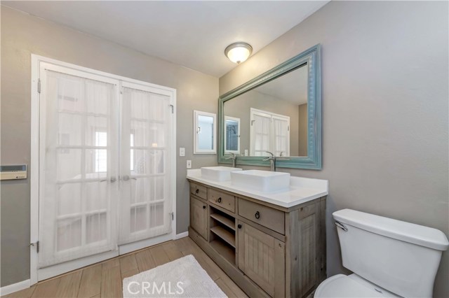 Master Bathroom - French Doors, His & Her Sinks