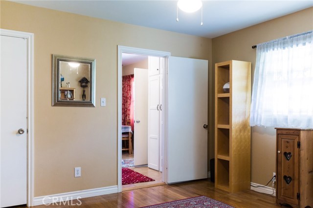 3rd Bedroom with direct access to kitchen and laundry area