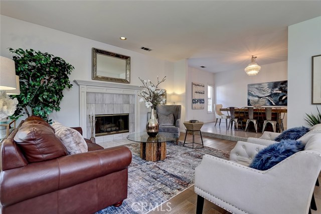 Formal Living Area with View to Formal Dining Room Area