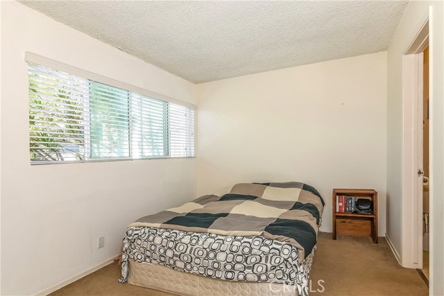 The guest bedroom has it's own full bath.