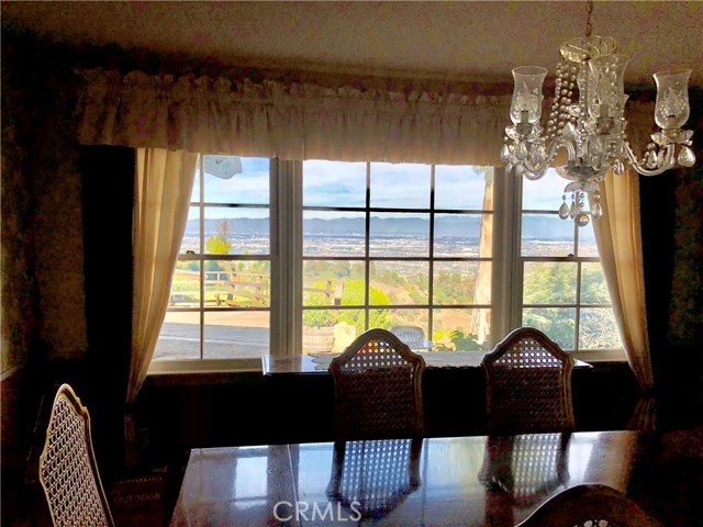 Dining Room Features One of the Very Best Views.