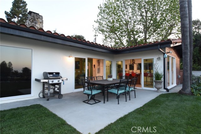 This terrific patio is off both the kitchen and living room!