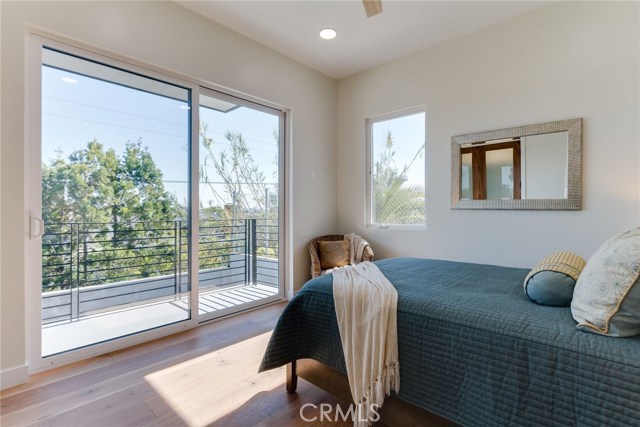 3rd bedroom with patio - facing East