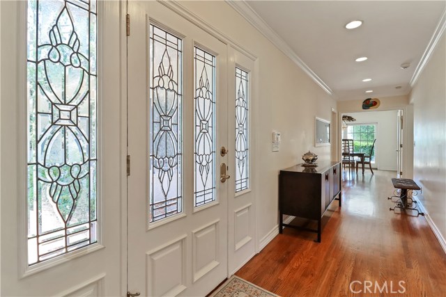 Main entry and foyer