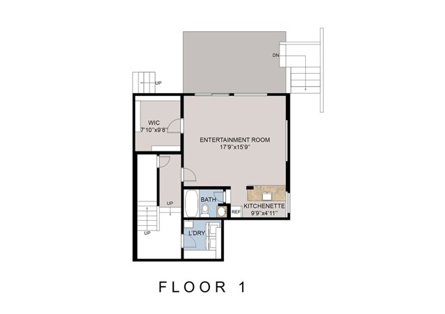 Lower Level (patio level)