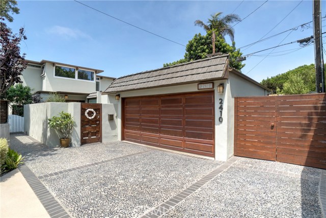 Private driveway is a safe place for kids to ride bikes and play ball.