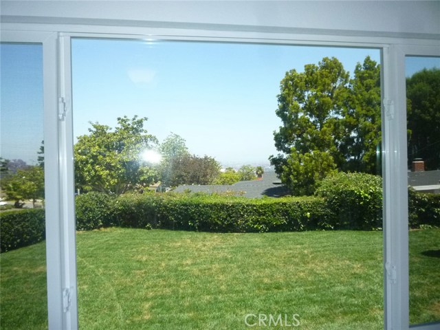 View from bedroom one.