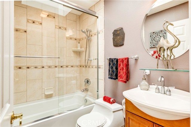 Remodeled Full Bath with Skylight