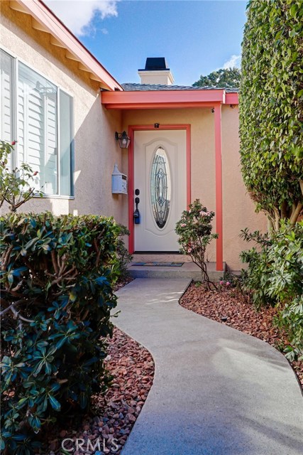 Entrance of the home