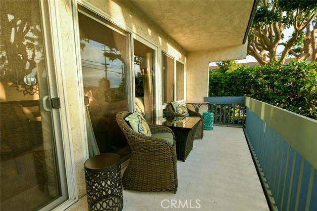 Outdoor Balcony outside Living Room