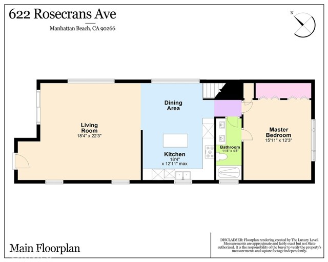 622 Rosecrans Avenue, Manhattan Beach, California 90266, 4 Bedrooms Bedrooms, ,1 BathroomBathrooms,Residential,Sold,Rosecrans,SB20175467