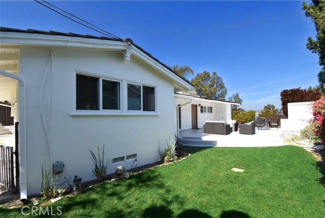 Grassy Area next to Patio