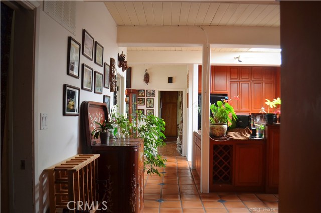 looking down hall towards front entrance