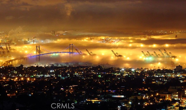 Harbor View on a Foggy Night