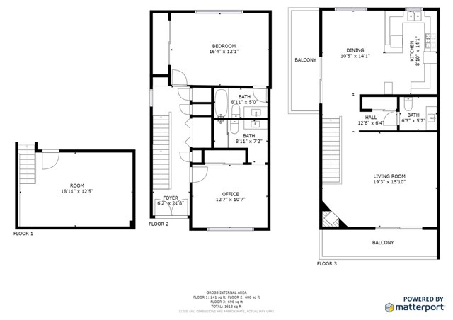 706 Vincent, Redondo Beach, California 90277, 2 Bedrooms Bedrooms, ,3 BathroomsBathrooms,Residential,Sold,Vincent,SB18193066