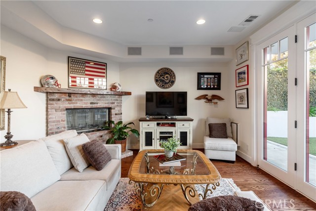 Indoor/outdoor living flows easily from the Family Room to the yard...