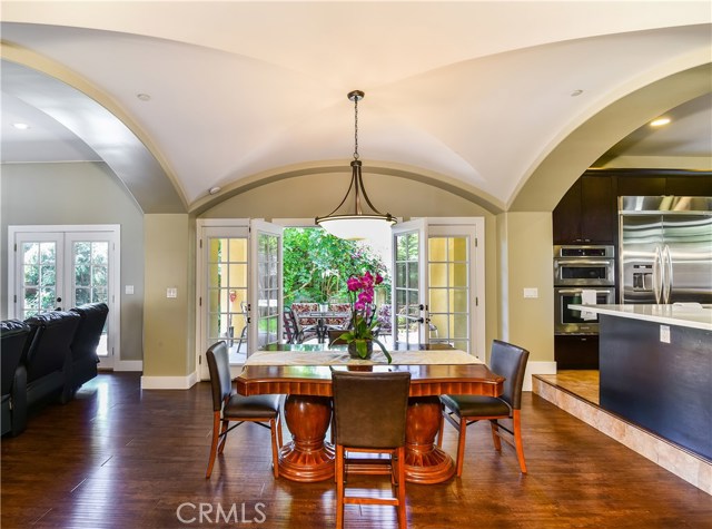Living area flows to the outdoors