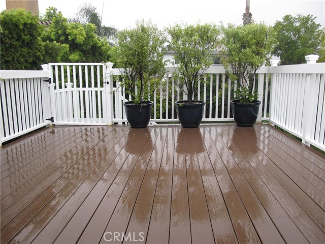 Deck off master bedroom