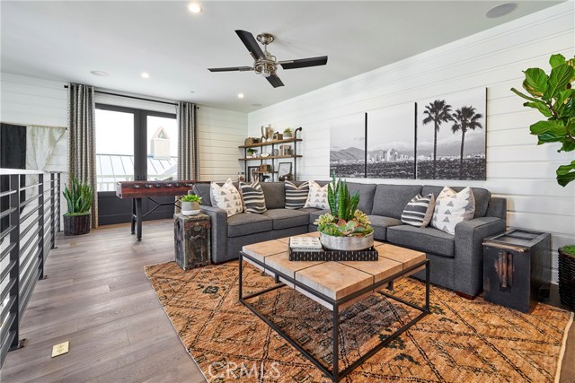 Bonus loft in the single-story home is a special area, adding another little gathering area or private retreat. Model home shown.