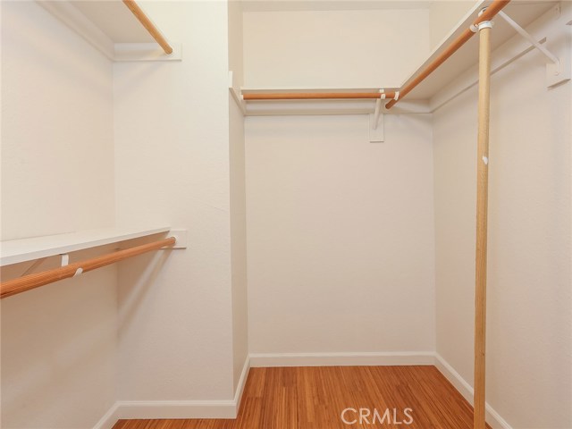 Master walk-in closet