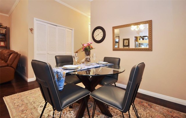 View of the Dining area.