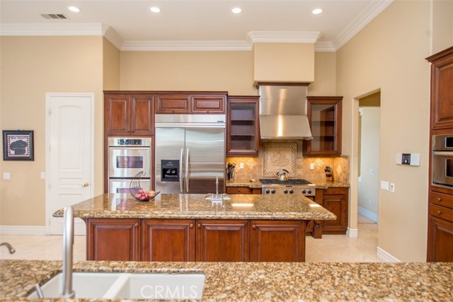 Kitchen View from the Family Room.