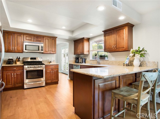 Upgraded kitchen