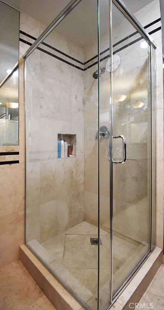 Shower stall in 2nd bedroom suite