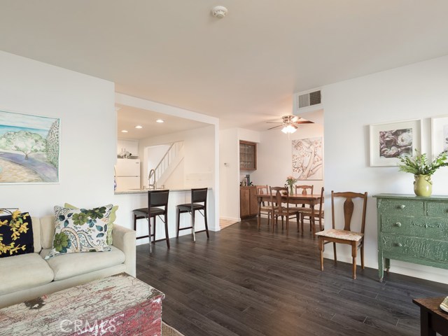 New flooring and dining room