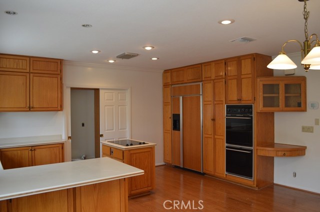 Built-In Refrigerator and Double Oven