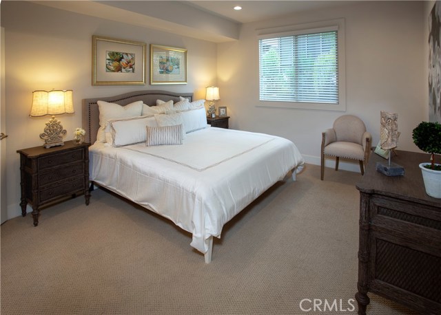 Bedroom in Model Home