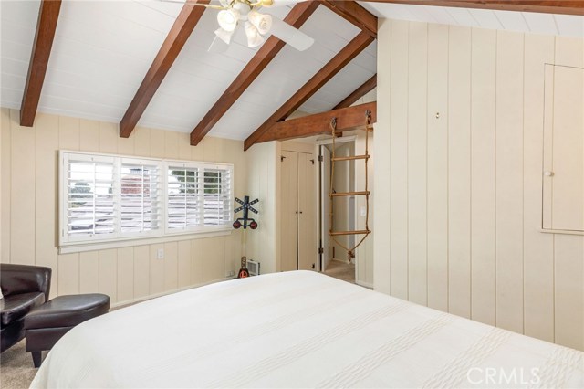 Bedroom #2 - This charming and spaciuos bedroom features ample closet and storage space. The room is filled with natural light and rich detail.