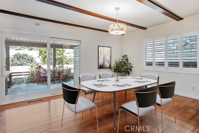 Virtually Staged Dining Room