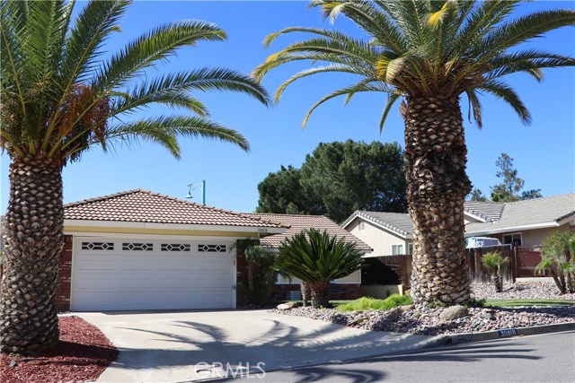 Mature, manicured front landscaping