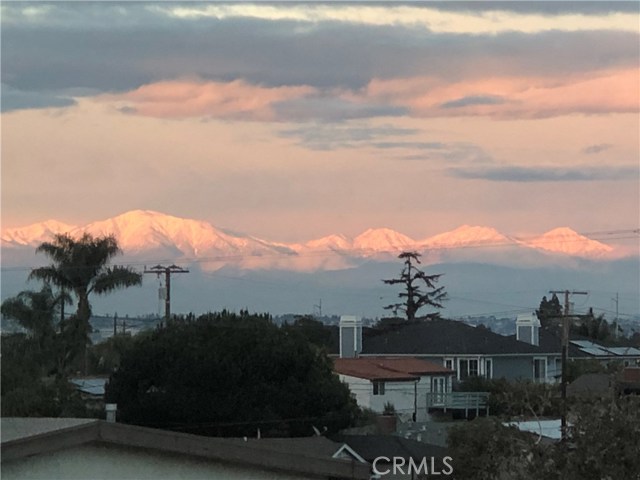 Evening view from Master Bedroom.