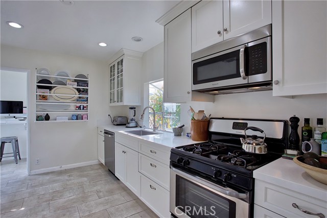 Remodeled kitchen