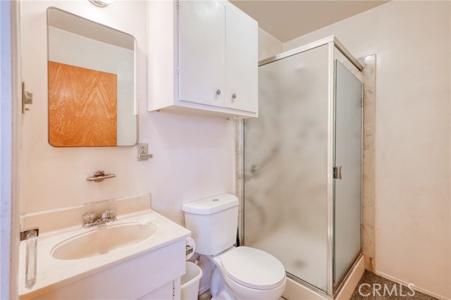 2nd Downstairs Bathroom off Garage (3/4 Bath)