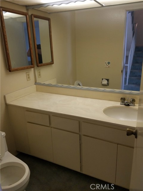 1/2 Bath room on Dining room Kitchen level