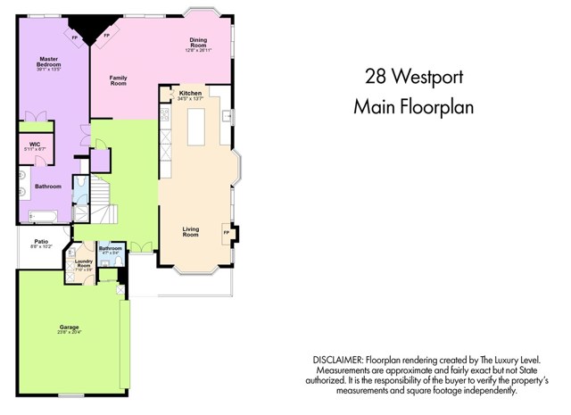 First level floorplan.