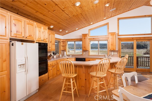 Enjoy this view drinking your favorite cup of coffee while sitting at your kitchen island with seating for 4.