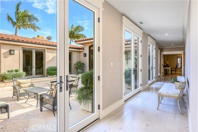 Inner Courtyard/Hallway to master Bedroom