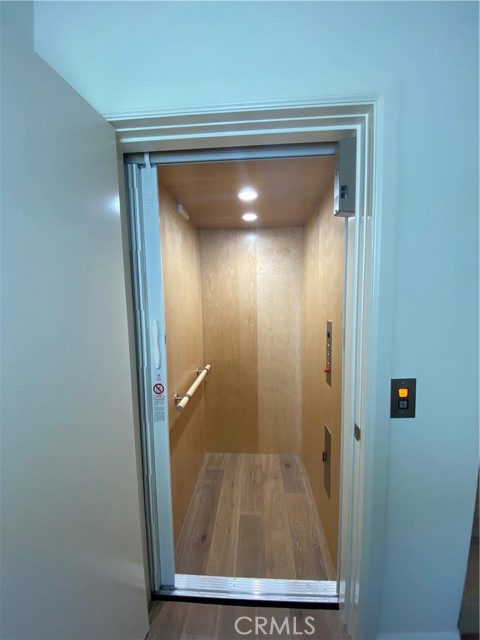 The private elevator