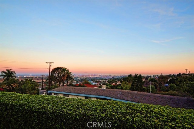 Sunset view from the home.