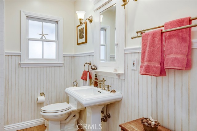 HALL BATH COMPLETE WITH TUB AND SHOWER