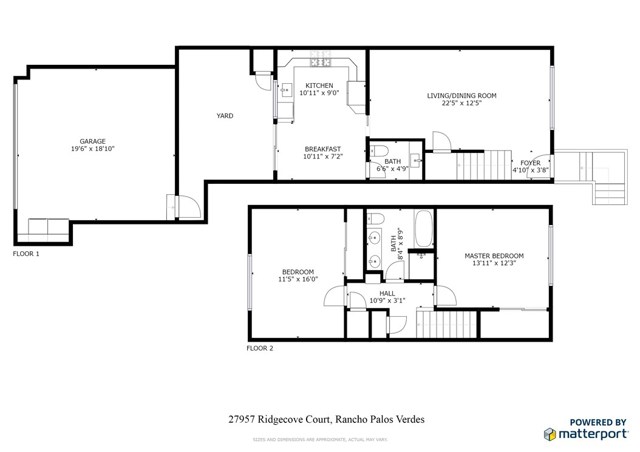 27957 Ridgecove Court, Rancho Palos Verdes, California 90275, 2 Bedrooms Bedrooms, ,2 BathroomsBathrooms,Residential,Sold,Ridgecove,PV19010133