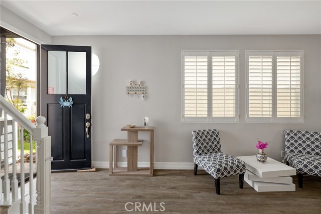Front entryway featuring new vinyl floors Front entryway featuring new vinyl floors
