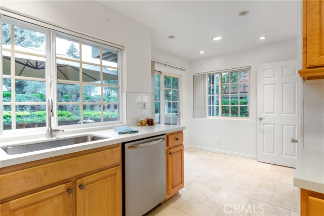 Breakfast nook area.