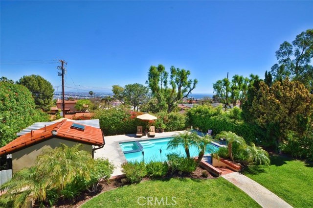 What a View from the Upper Deck - You can SEE from Your New Pool to Long Beach!