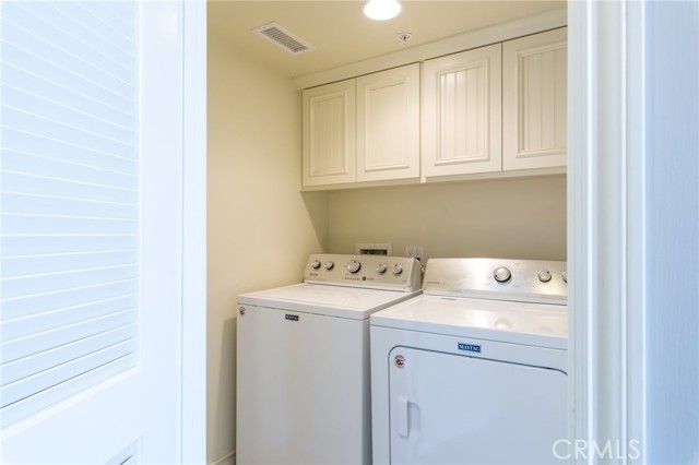 Laundry closet