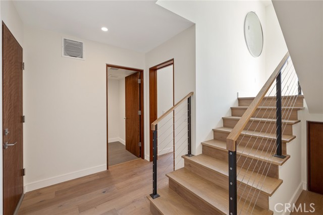 Inviting foyer with modern flair